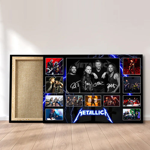 Metallica Rectangle Canvas With Inner Frame – MAITM13381