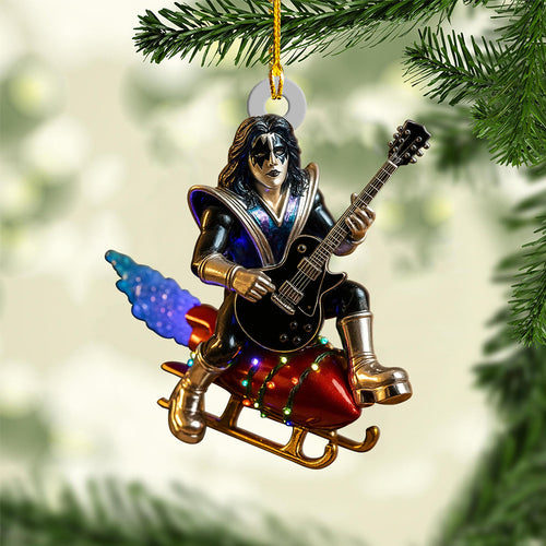 Ace Frehley Custom Shape 2-sided Acrylic Ornament – TMTHU1766