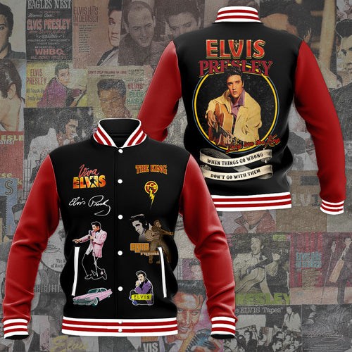 Elvis Presley Varsity Jacket – ANHNV 3138