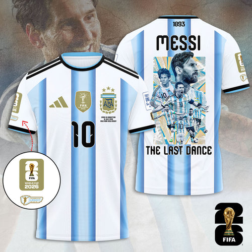 Argentina National Team x Messi FIFA World Cup Final 2026 3D Apparel – TANTN24347
