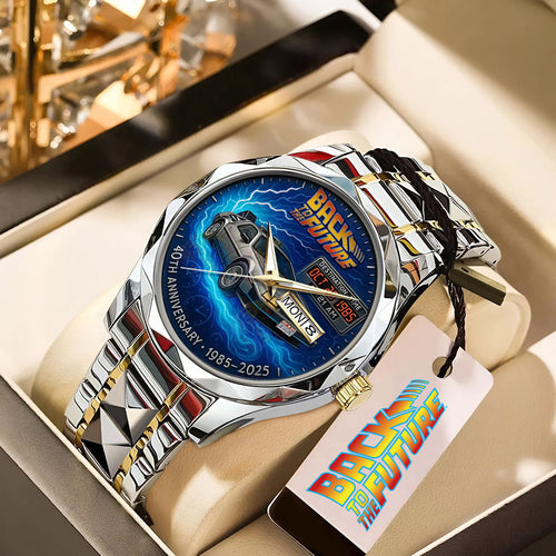 Back to the Future 40th Anniversary 2025 Alloy Luxury Quartz Watch – TANTN18028
