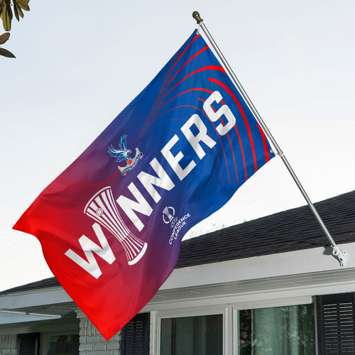 Crystal Palace FC 2026 UEFA Conference League Winners 3D Double-side House Flag – HOATT18296