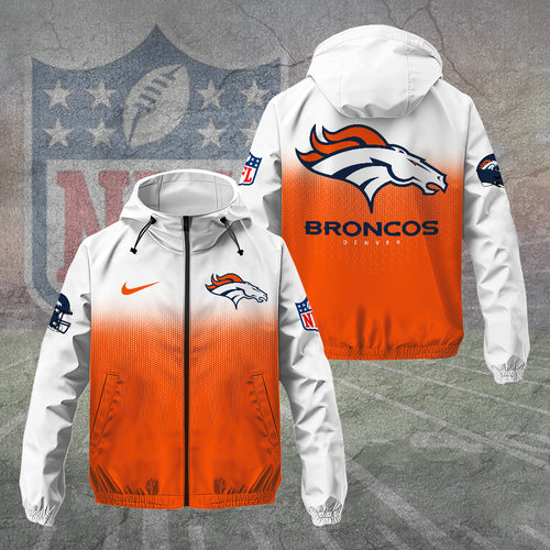 Denver Broncos 3D Windbreaker Jacket – TANTN15742