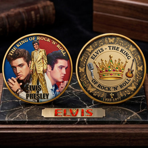 Elvis Presley Commemorative Coin – TMTHU5360