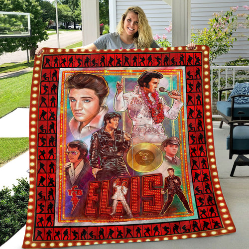 Elvis Presley Quilt Blanket – VANDH 2982