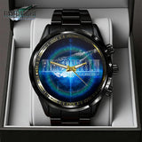 Final Fantasy VII Revelation Black Stainless Steel Watch – GNE7139