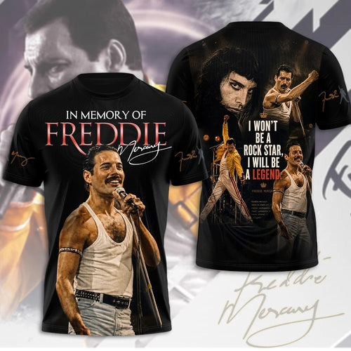 Freddie Mercury 3D Apparel – MAITM15351