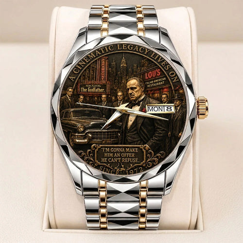 The Godfather 55th Anniversary Alloy Luxury Quartz Watch – TANTN25135