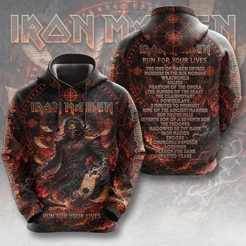 Iron Maiden 2026 World Tour 3D Apparel – TMTHU9399
