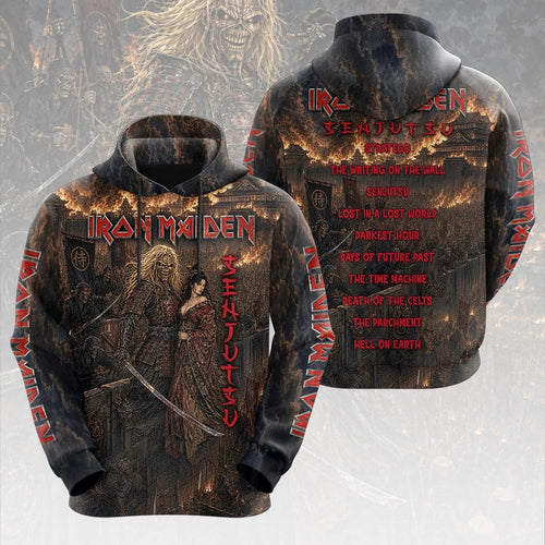 Iron Maiden 2026 World Tour 3D Apparel – HOATT20583