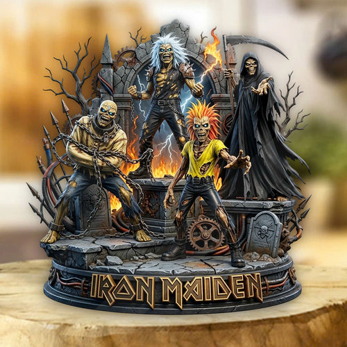 Iron Maiden Custom Shape Acrylic Plaque – TMTHU8133