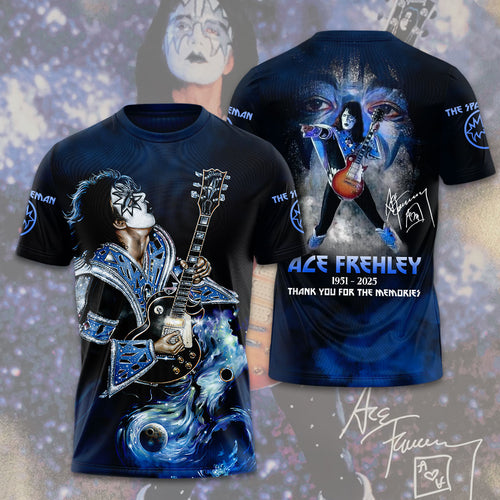 KISS x Ace Frehley 3D Apparel – HOATT14549