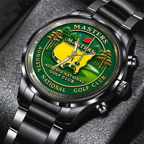 Masters Tournament Black Stainless Steel Watch – MAITM 10741
