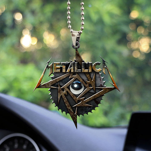 Metallica Custom Shape 1-sided Acrylic Car Ornament โ MAITM 10362