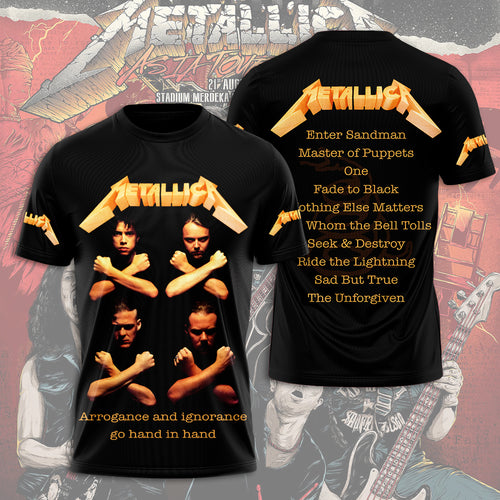 Metallica 3D Apparel – GNE NEW345