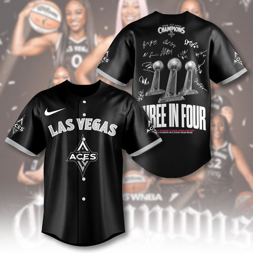 Las Vegas Aces WNBA 2025 Baseball Jersey – NGHIAVT5270