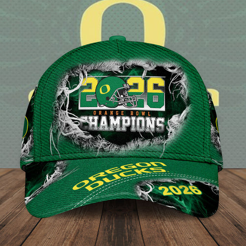Oregon Ducks Football 2026 Orange Bowl Champions Classic Cap – TMTHU3081