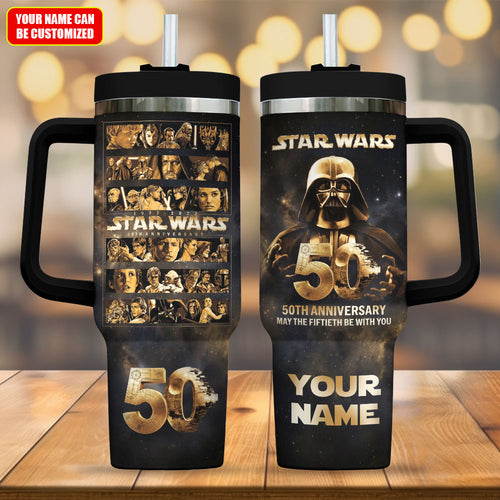 Personalized Star Wars 50th Anniversary 2027 40oz Tumbler – TMTHU5311