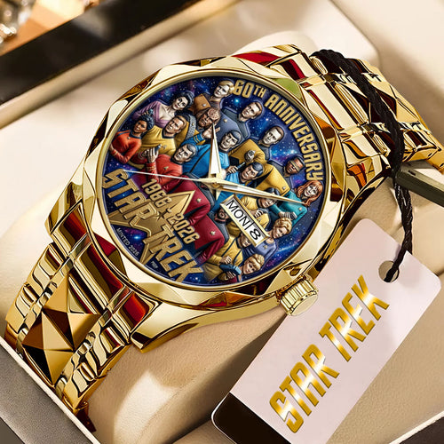 Star Trek 60th Anniversary 2026 Alloy Luxury Quartz Watch – TMTHU4823