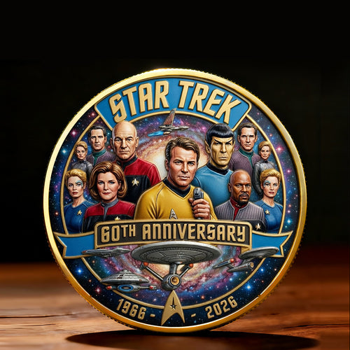 Star Trek 60th Anniversary 2026 Commemorative Coin – TMTHU4841