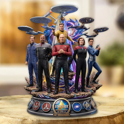 Star Trek 60th Anniversary 2026 Custom Shape Acrylic Plaque – TMTHU8545