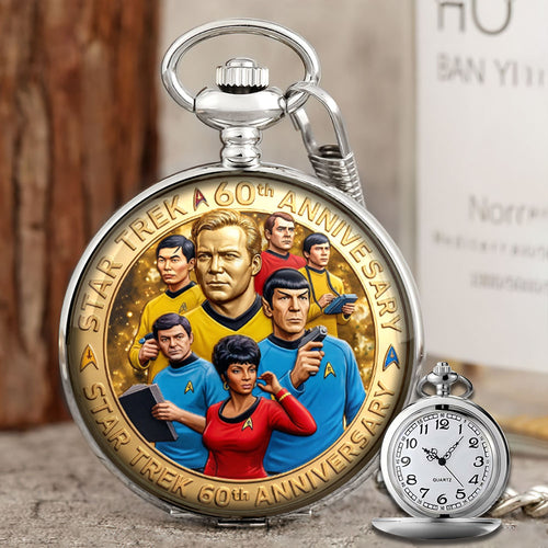 Star Trek 60th Anniversary 2026 Pocket Watch – TMTHU5348