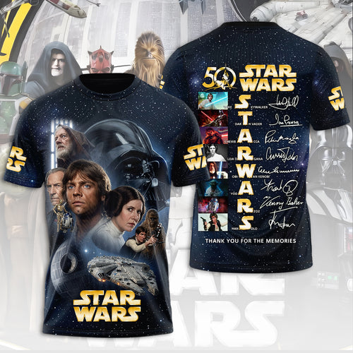Star Wars 50th Anniversary 3D Apparel – TMTHU7456