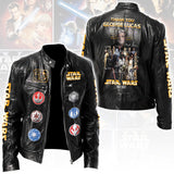 Star Wars 50th Anniversary Motorcycle Leather Jacket – HOATT17359