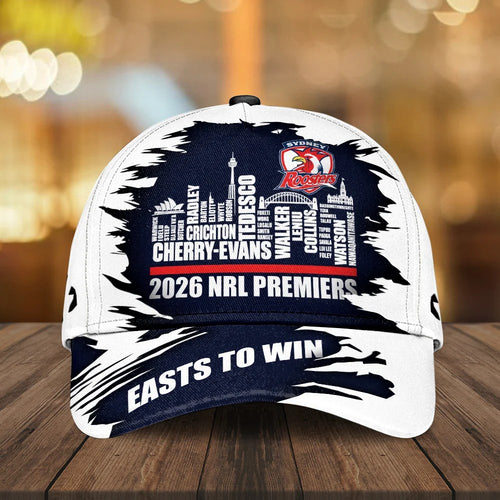 Sydney Roosters 2026 NRL Premiers Classic Cap – MAITM15303