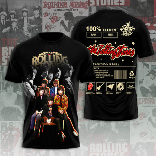 The Rolling Stones 3D Apparel – TANTN 12087