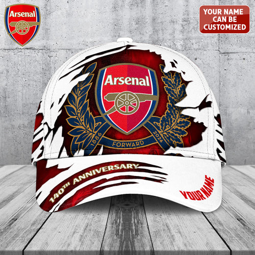 Personalized Arsenal FC 140th Anniversary 2026 Classic Cap – TANTN20288