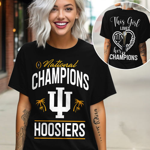 Indiana Hoosiers Football 2025 National Champions 3D Apparel – TANTN20581
