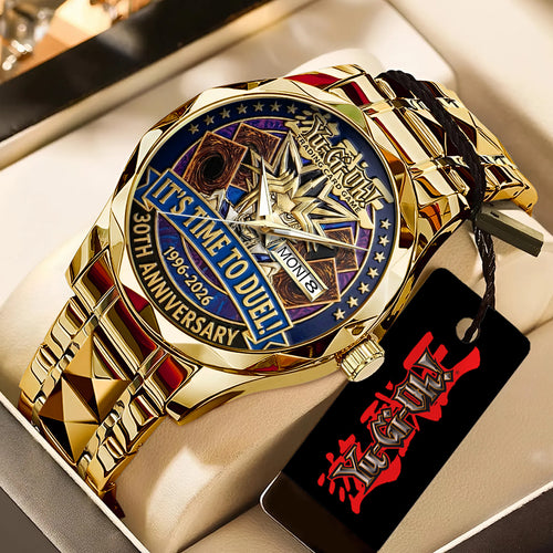 Yu-Gi-Oh! 30th Anniversary 2026 Alloy Luxury Quartz Watch – TANTN20904