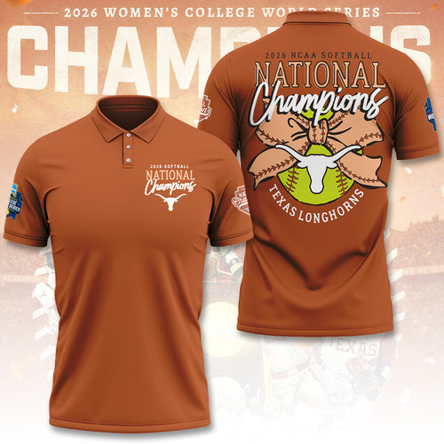 Texas Longhorns NCAA Women's Softball Champions 2026 3D Apparel – TANTN23426