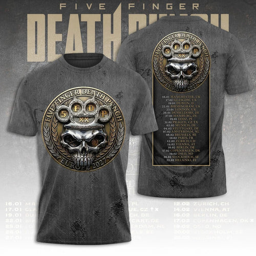 Five Finger Death Punch Tour 2027 3D Apparel – TANTN25052