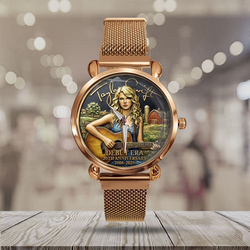 Taylor Swift 20th Anniversary Mesh Strap Quartz Watch – MAITM14493