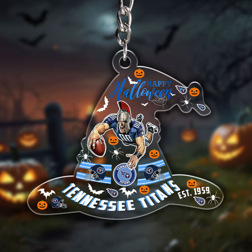 Tennessee Titans Custom Shape 1-side Printed Acrylic Keychain – HOATT12994