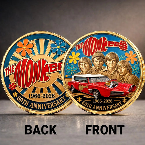 The Monkees 60th Anniversary Commemorative Coin – TANTN25504