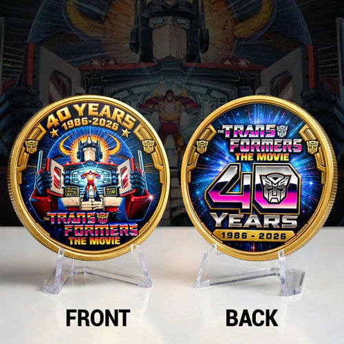 The Transformers: The Movie 40th Anniversary Commemorative Coin – HOATT26893