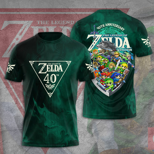The Legend of Zelda 40th Anniversary 3D Apparel – TANTN20252