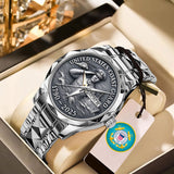 US Coast Guard 2025 Anniversary Alloy Luxury Quartz Watch – MAITM12902
