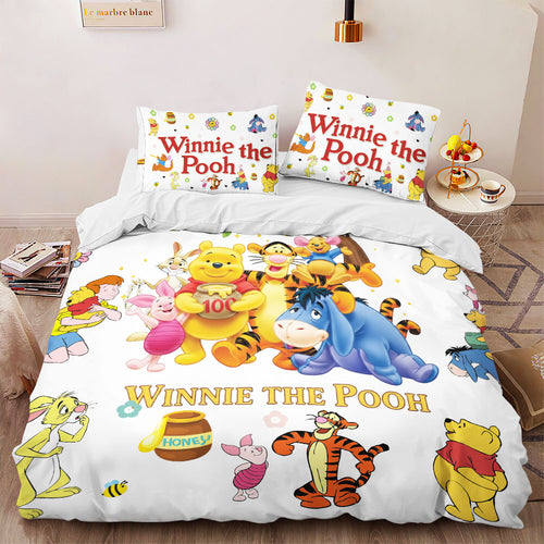 Winnie-the-Pooh 100th Anniversary 3-Piece Duvet Bedding Set – TMTHU5998