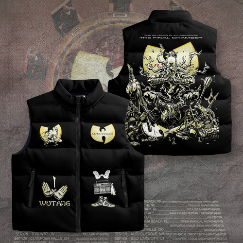 Wu-Tang Clan The Final Chamber 2026 3D Sleeveless Down Jacket – GNE5651