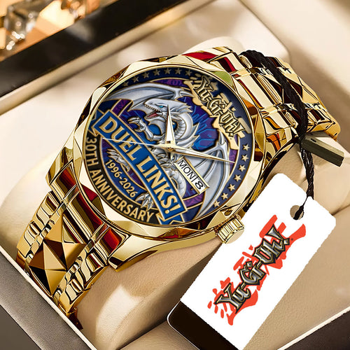 Yu-Gi-Oh! 30th Anniversary 2026 Alloy Luxury Quartz Watch – TANTN20903