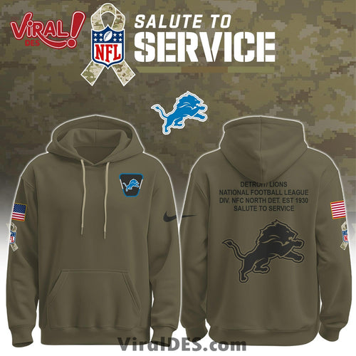 Detroit Lions Salute To Service Limited Edition Shirt