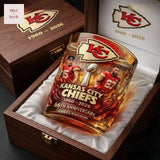 Kansas City Chiefs Chiefs Kingdom Whiskey Glass