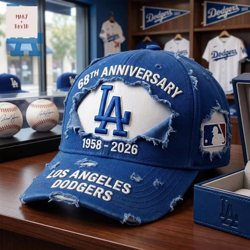 Los Angeles Dodgers 1958-2026 Cap