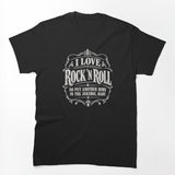 I Love Rock And Roll Vintage Art Shirt