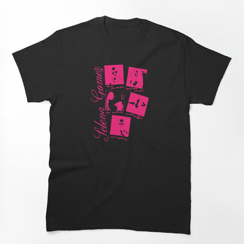 Pink Line Art Style Electropop Singer Shirt