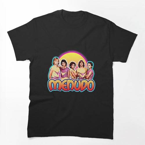Menudo - Yellow Purple Distressed Shirt